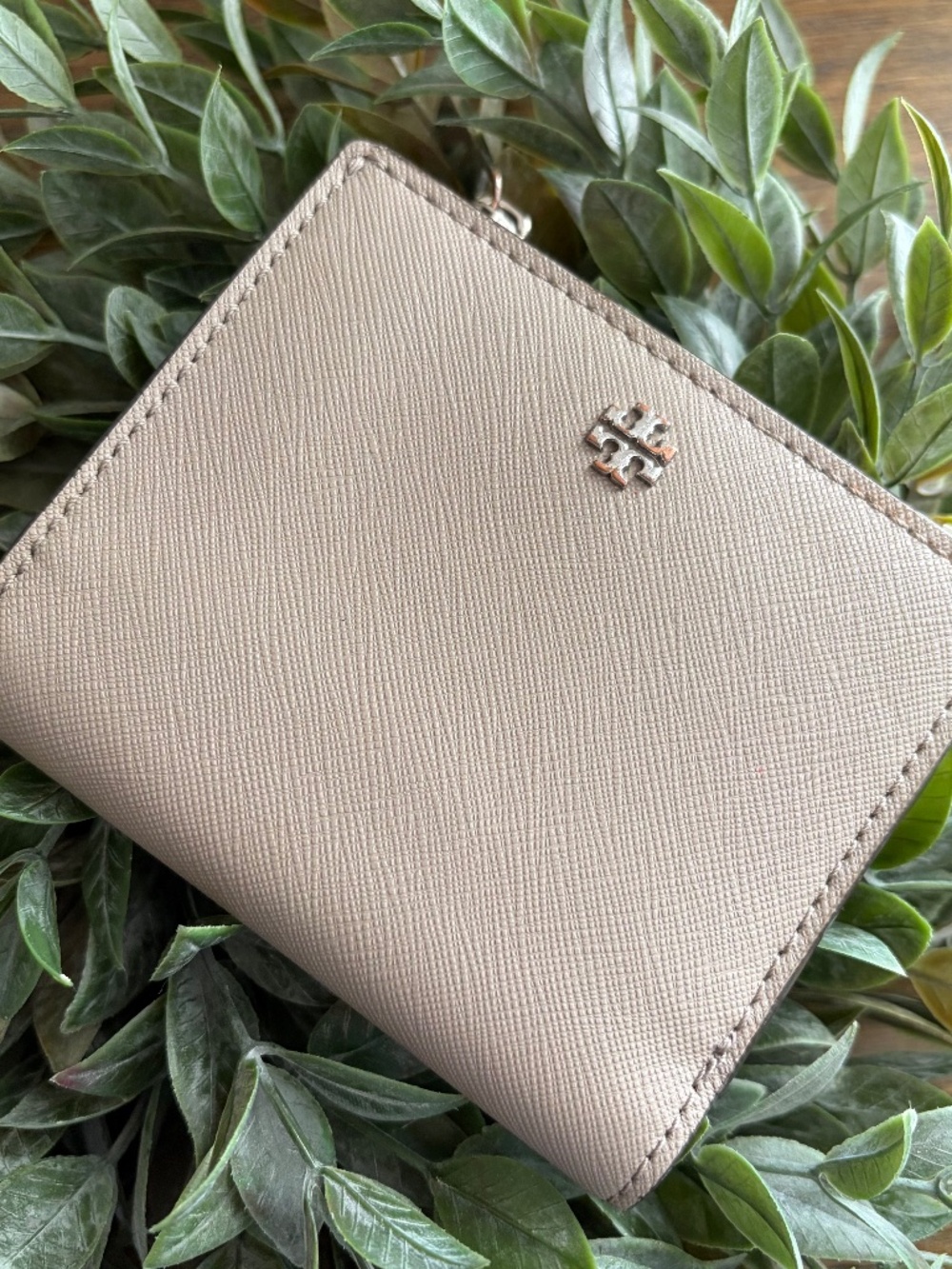 Tory Burch Emerson Mini Saffiano Leather Wallet